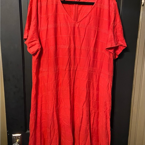 Talbots Dresses & Skirts - Talbots Vibrant Red Dress